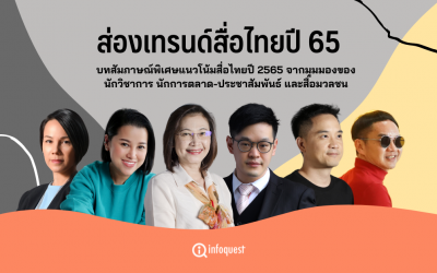 ส่องเทรนด์สื่อไทยปี 65 : Thailand Media Landscape 2021-2022