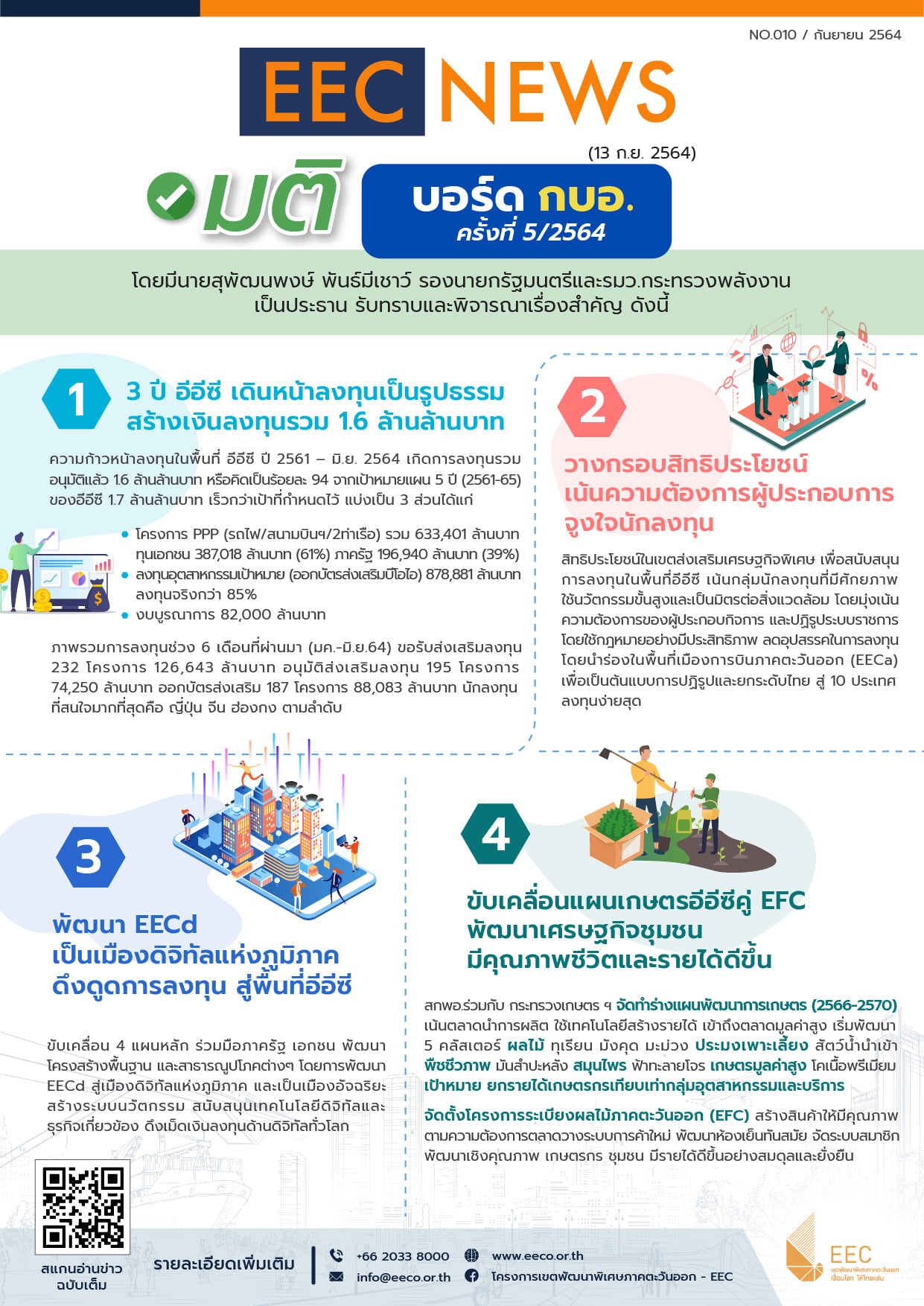 คณิศ เผย EEC โตเร็วกว่าแผน ตั้งเป้า 5 ปีหน้า (6669) เงินลงทุนกว่า 2.5