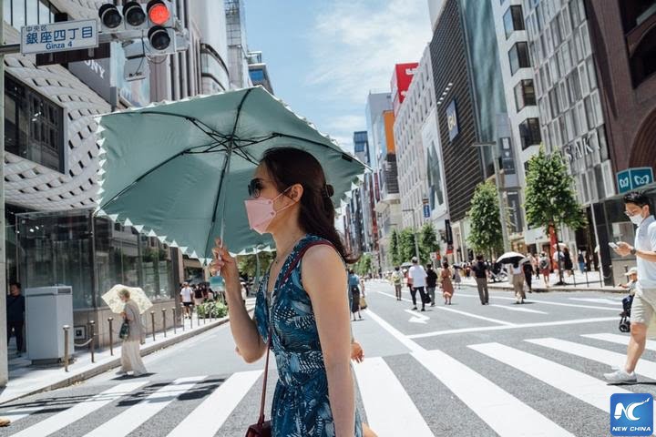 ญี่ปุ่นเผชิญอากาศร้อนจัดในหลายพื้นที่ อุณหภูมิพุ่งแตะ 40 องศาเซลเซียส :  อินโฟเควสท์